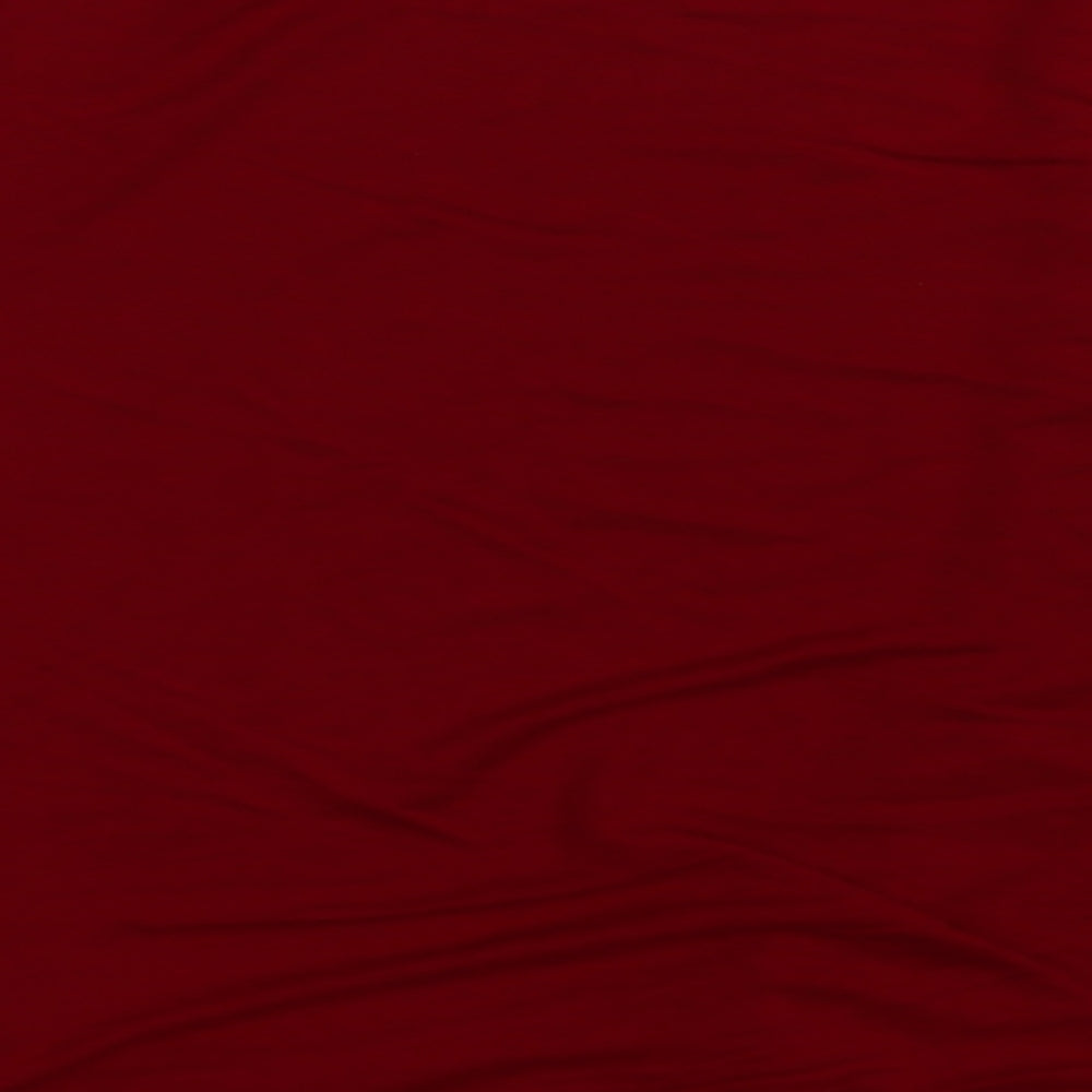 Missguided Womens Red Basic Blouse Size 14