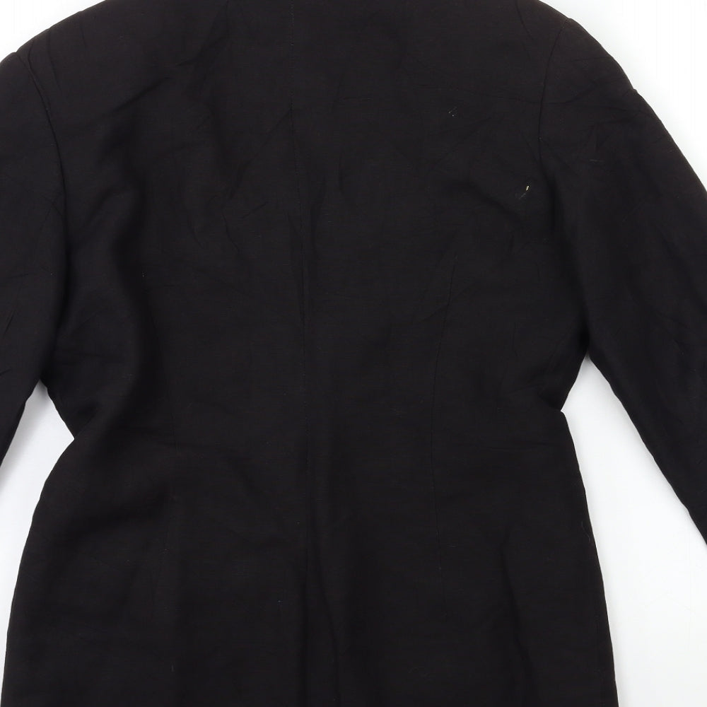 in-wear Womens Black Jacket Blazer Size S