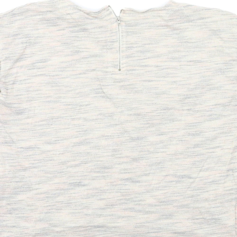 Warehouse Womens Pink Pullover Jumper Size 14