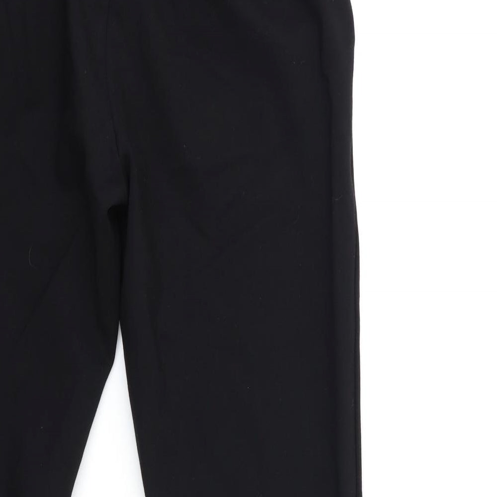 SEAPHINE Womens Black Trousers Size 12 L26 in