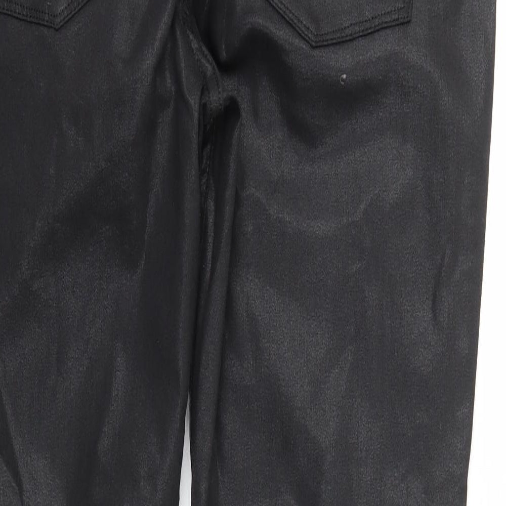 Preworn Womens Black Skinny Jeans Size 34 L31 in