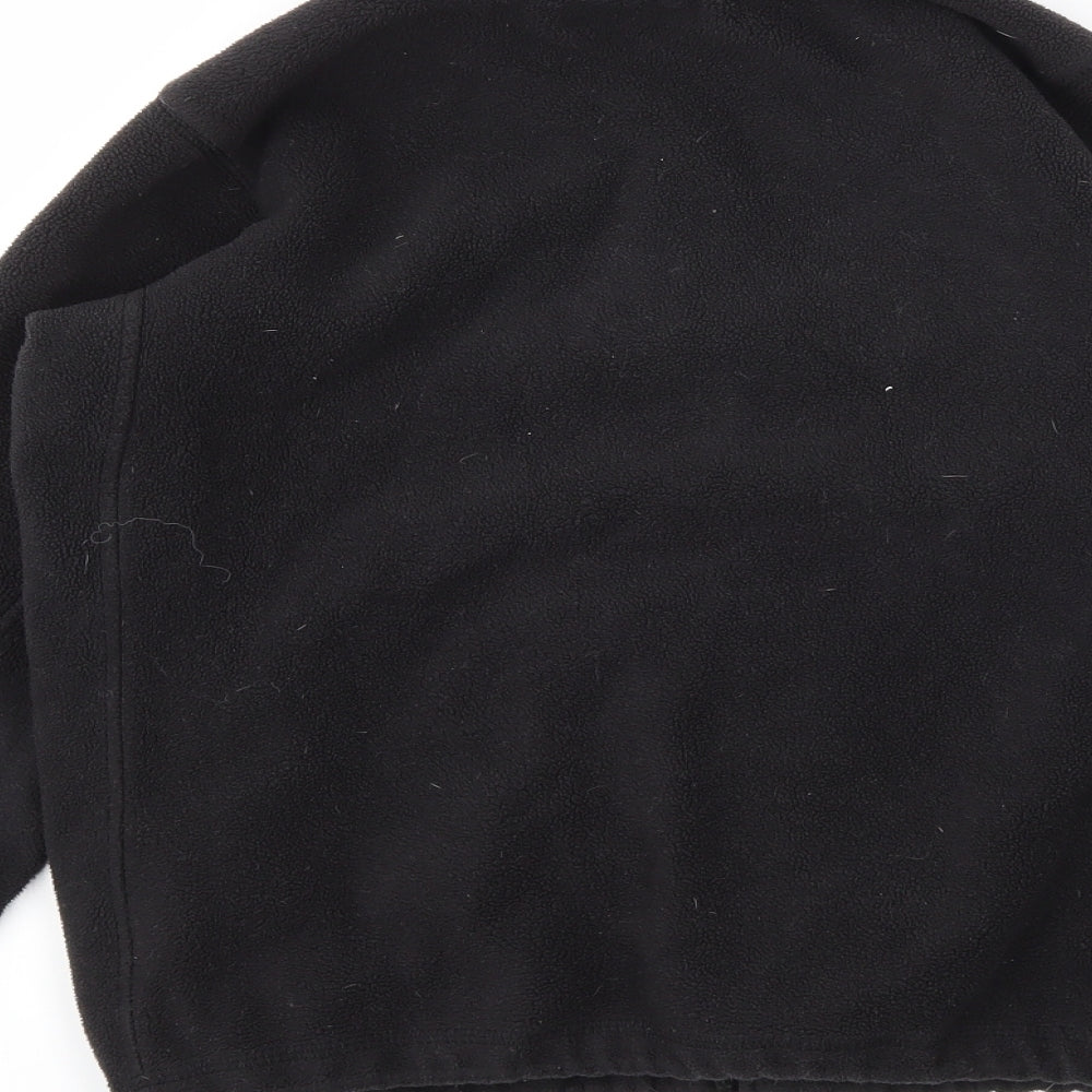 Matrix Womens Black Full Zip Jumper Size XS