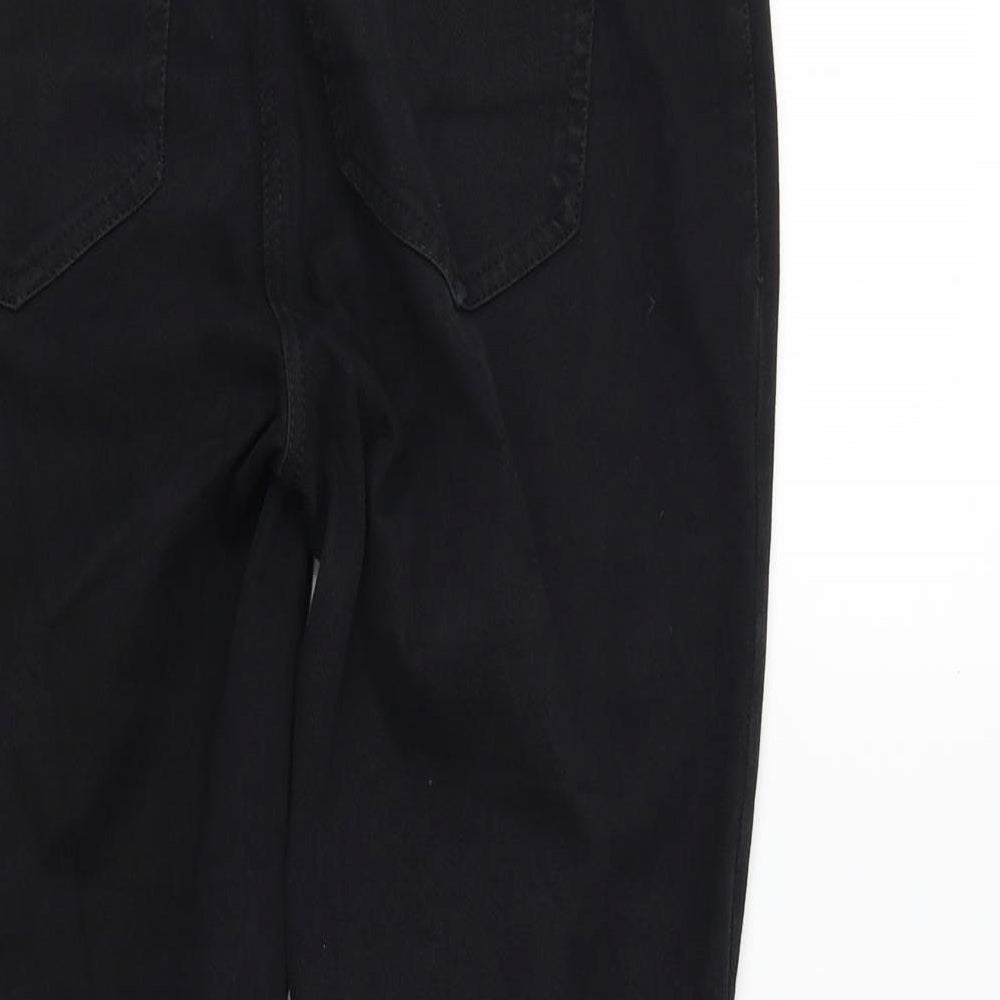 NEXT Womens Black Skinny Jeans Size 12 L24 in