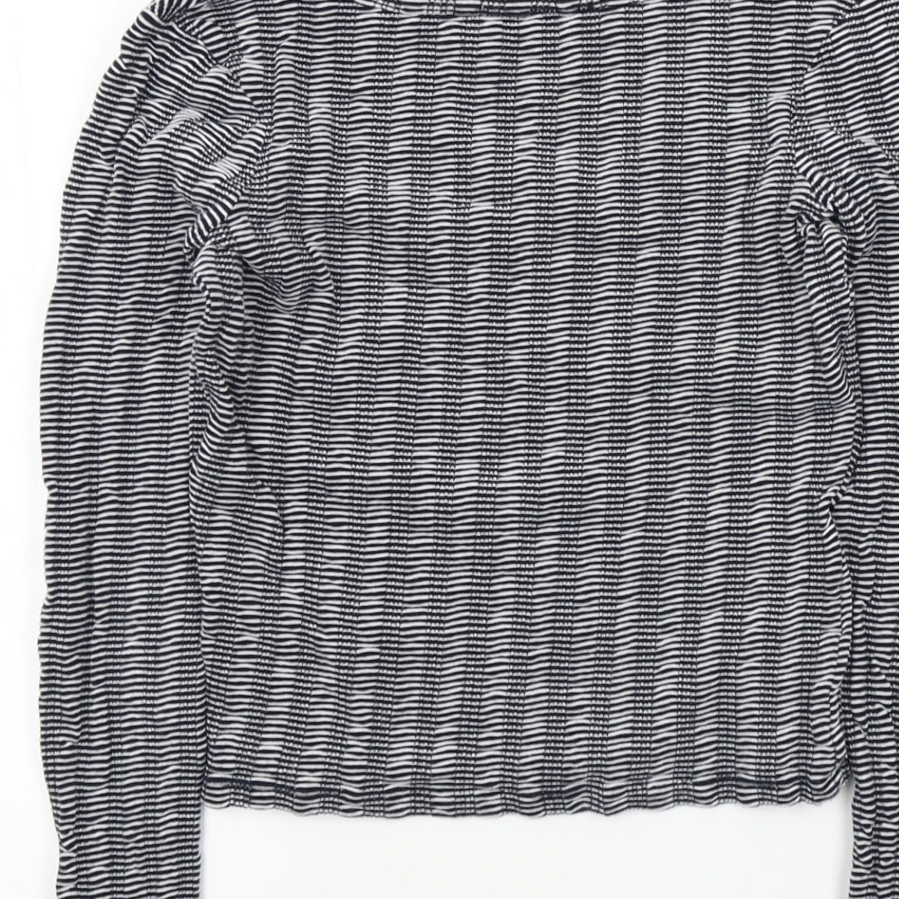 Zara Womens Black Pullover Jumper Size S