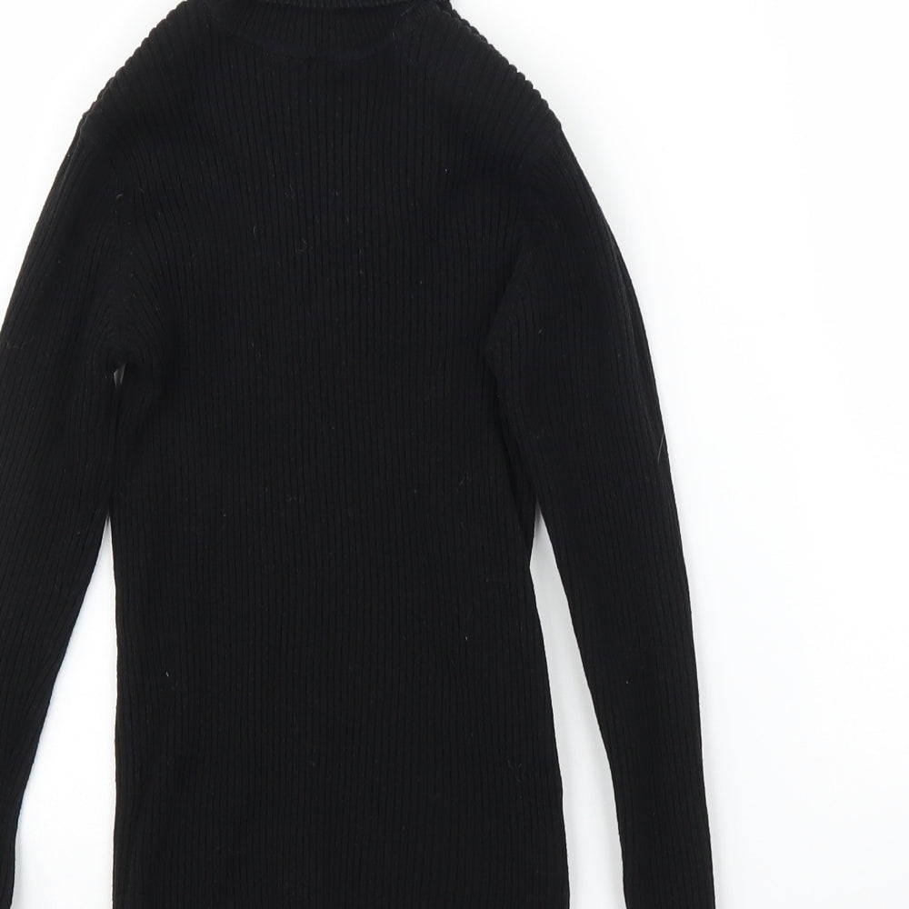 NEXT Girls Black Pullover Jumper Size 8 Years