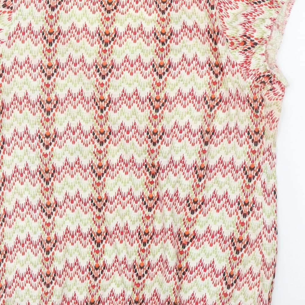 BHS Womens Red Basic Blouse Size 14