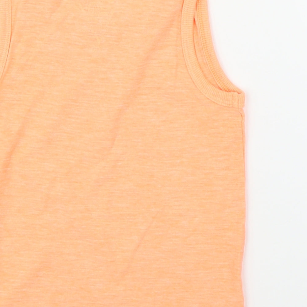 Matalan Boys Orange Basic Tank Size 4 Years