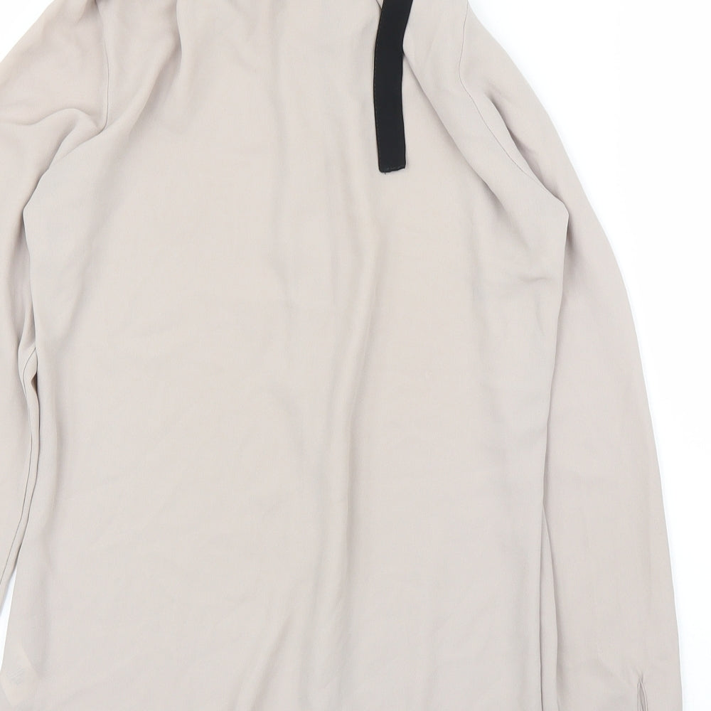 Primark Womens Beige Basic Button-Up Size 6