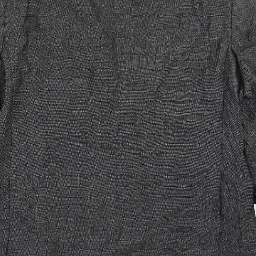 Daniel Hetcher Mens Grey Jacket Suit Jacket