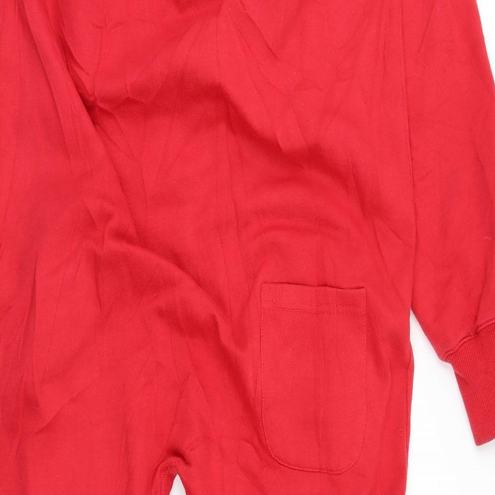 Fury Collection Womens Red Solid Rayon Cami One Piece Size M