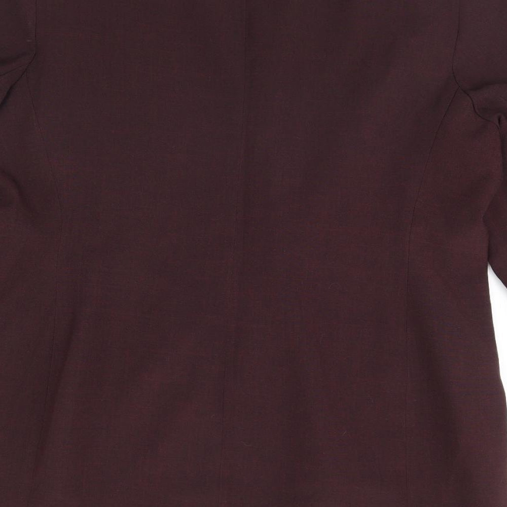 Essentials Womens Purple Jacket Size 18