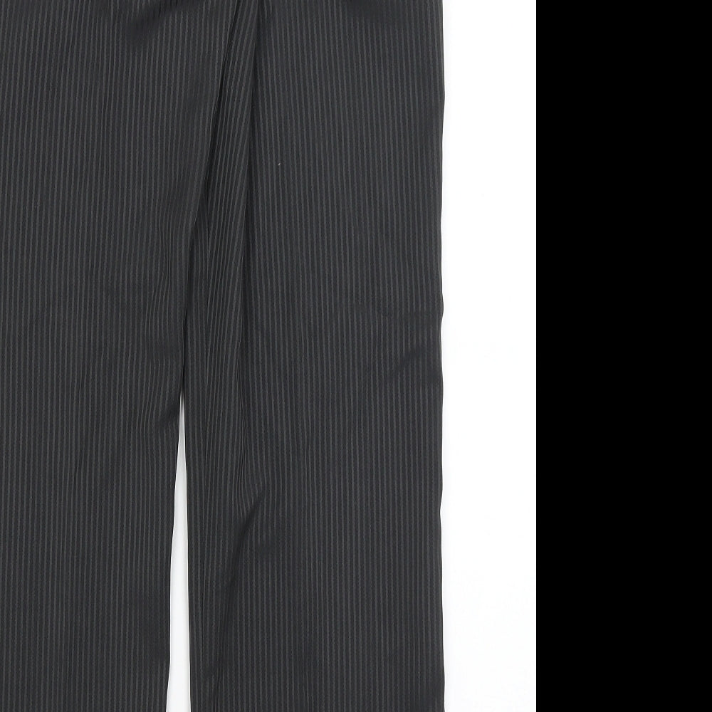 Black & White Mens Black Dress Pants Trousers Size 36 in L30 in