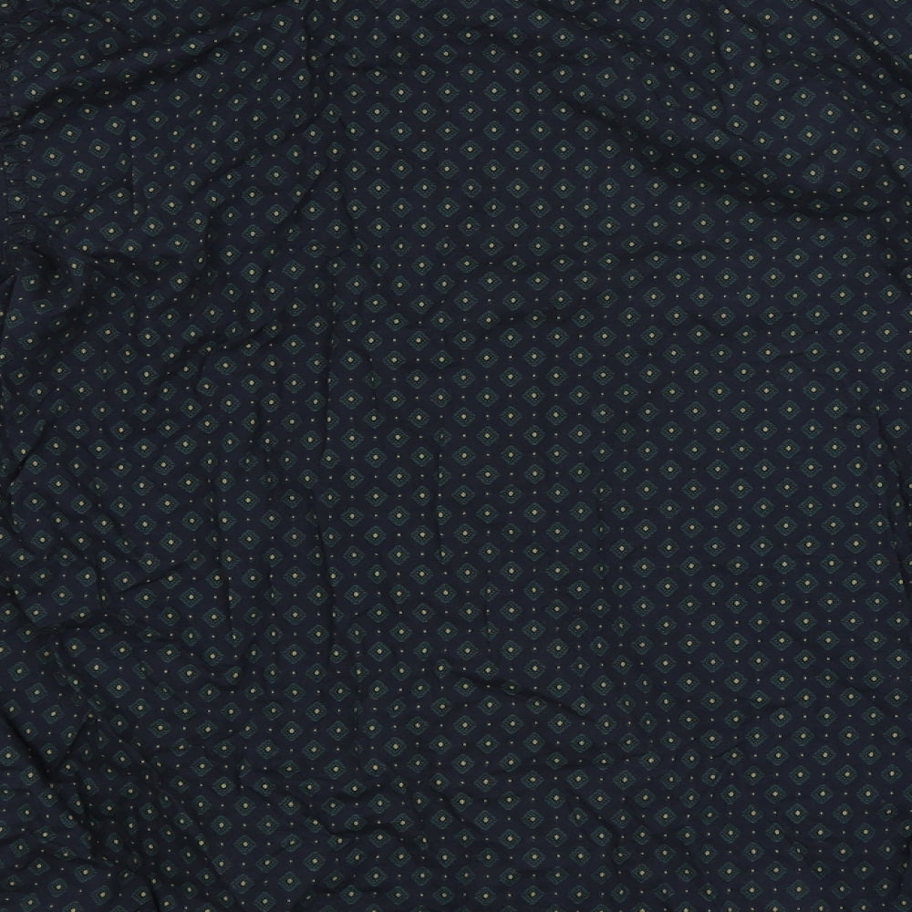 H&M Mens Blue Button-Up Size XS