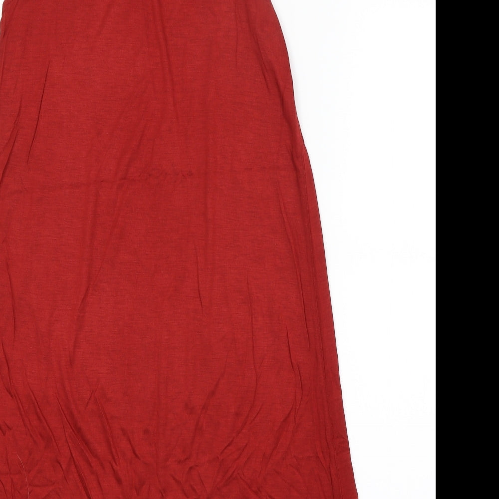 Divided Womens Red Tank Dress Size 12