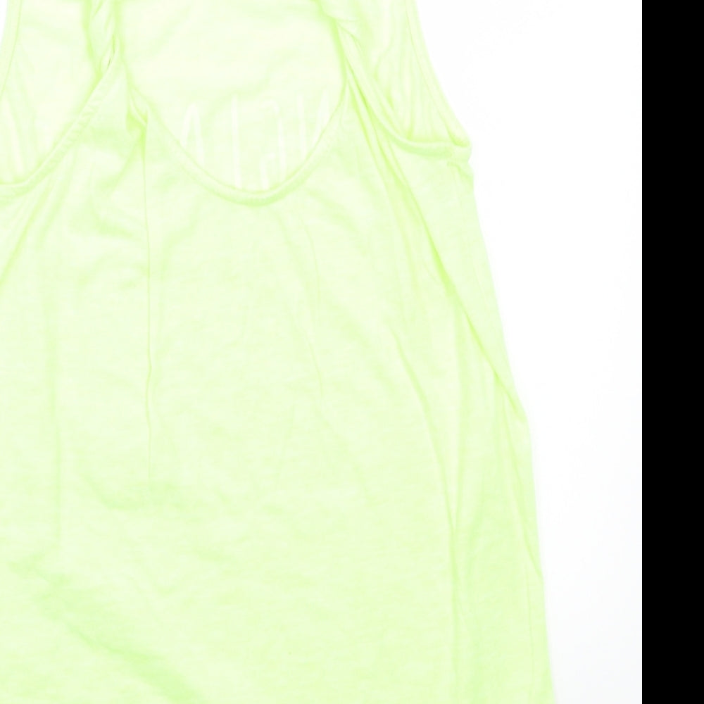 Primark Womens Green Basic T-Shirt Size 6