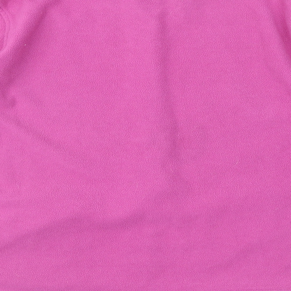 EWM Womens Pink Fleece Jacket Size XL