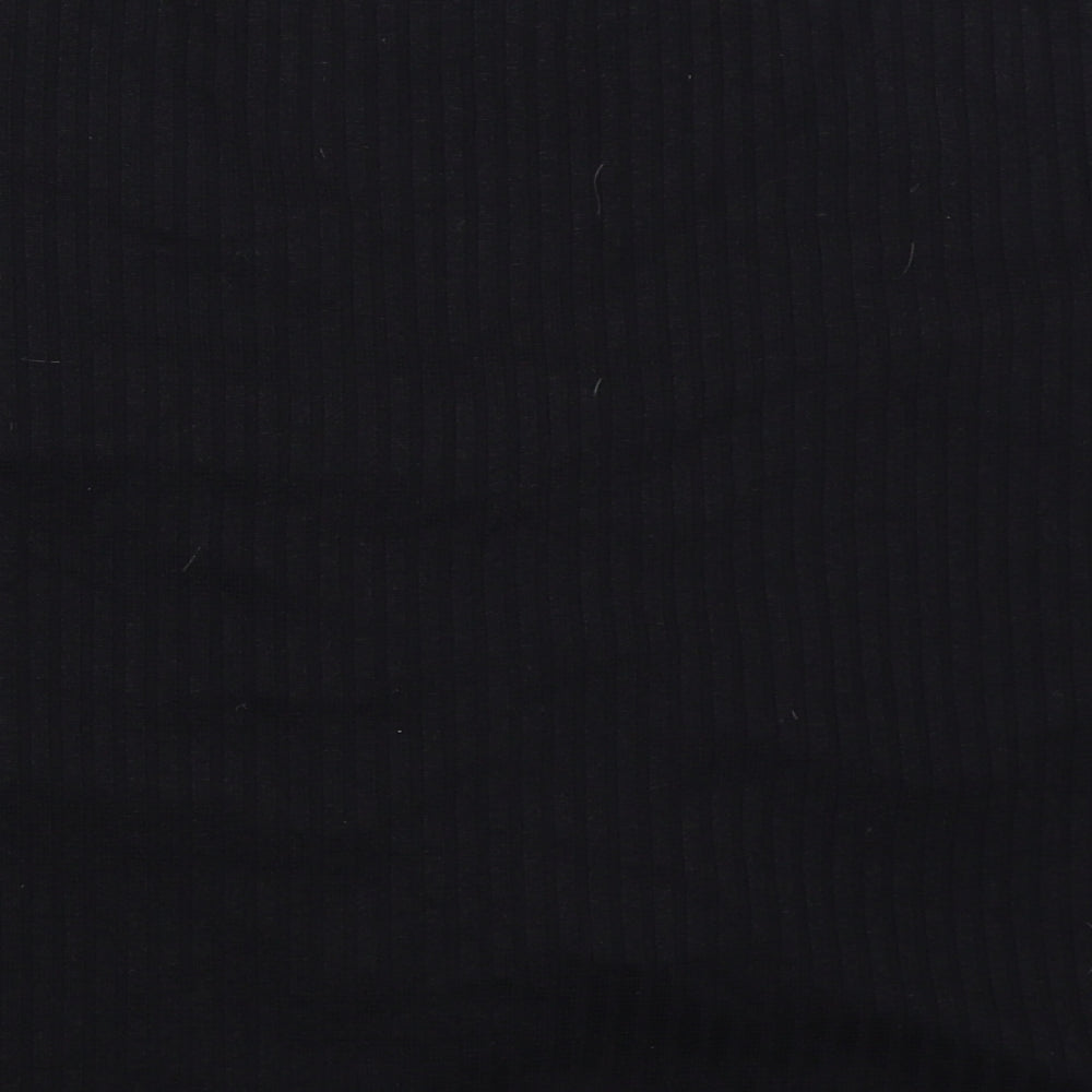 New Look Womens Black Basic Blouse Size L