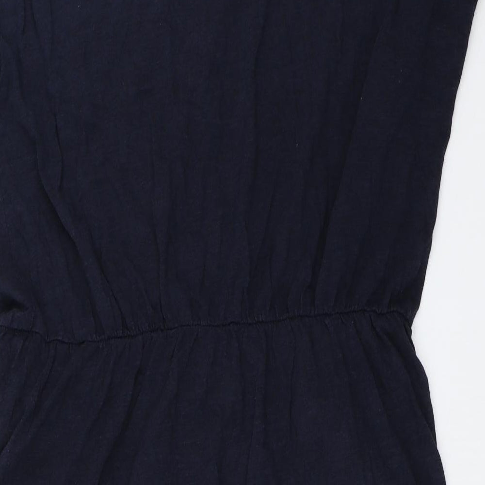 H&M Womens Blue Skater Dress Size M