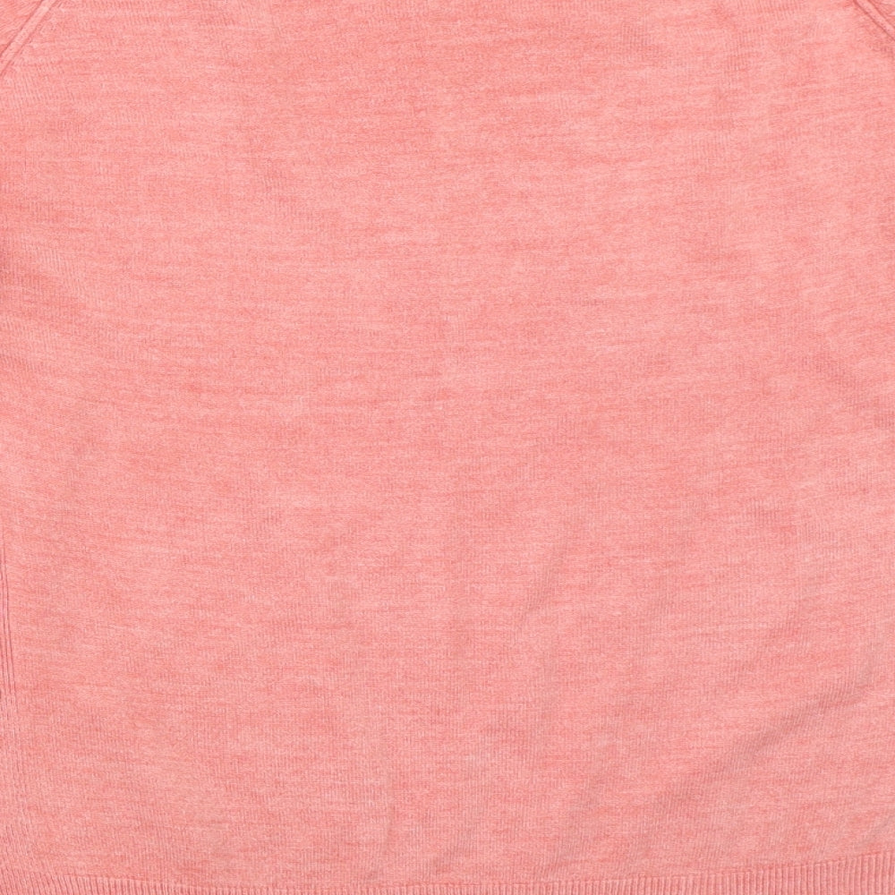 Primark Womens Pink Pullover Jumper Size M