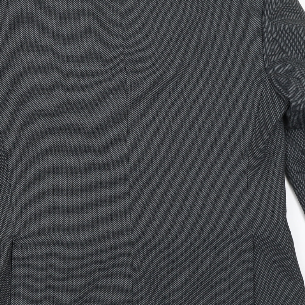 Sovereign Collection Mens Grey Jacket Blazer Size 40