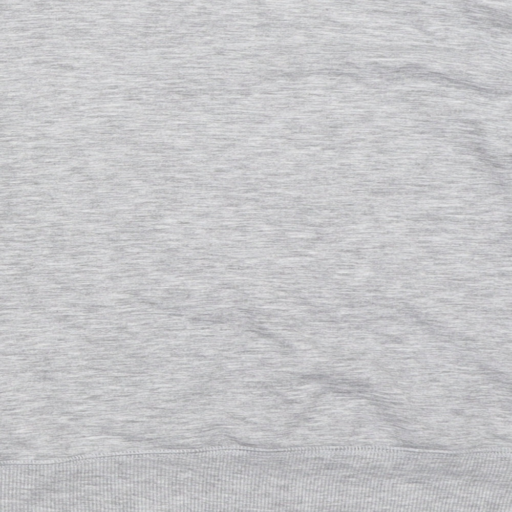 New Look Girls Grey Pullover Sweatshirt Size S
