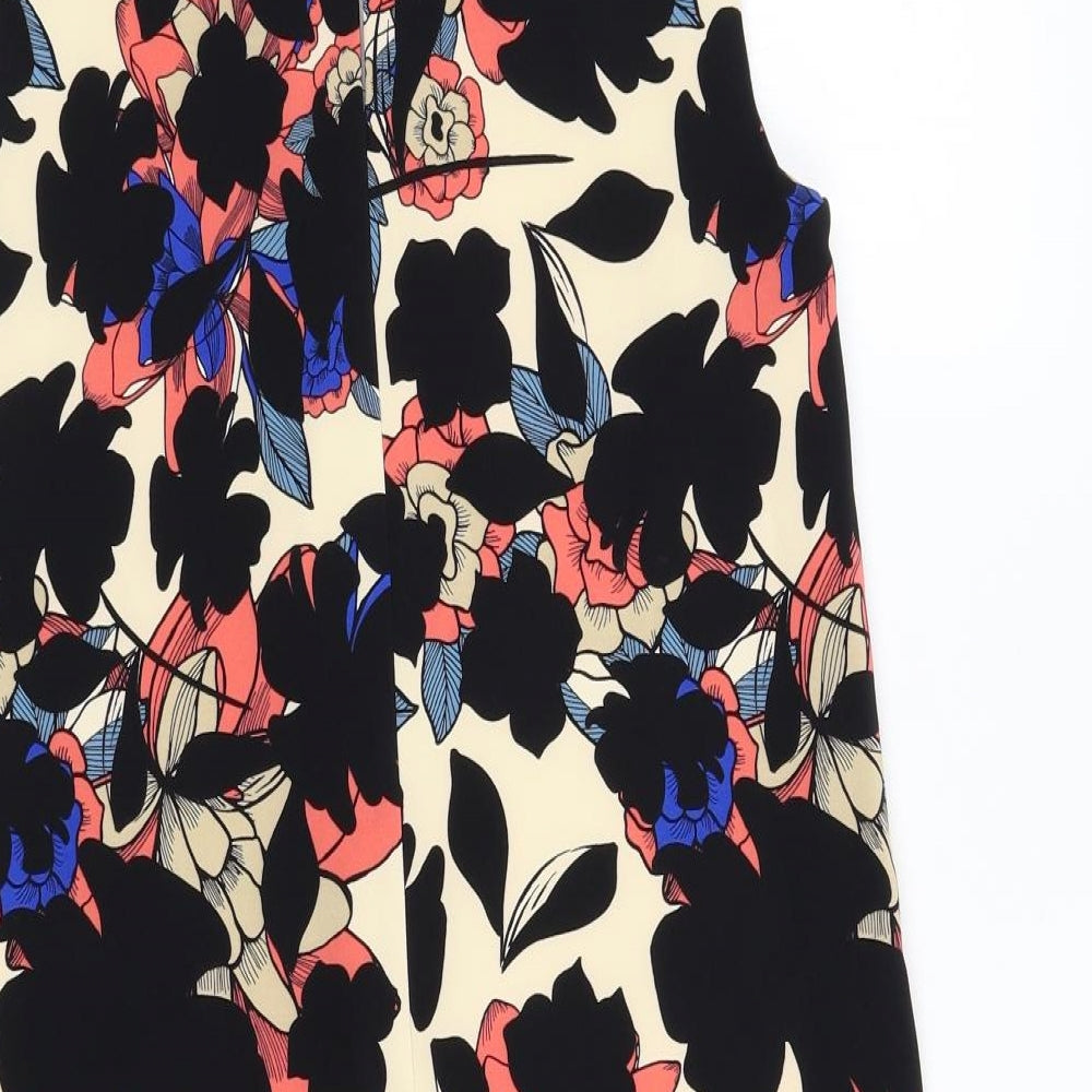Warehouse Womens Multicoloured Floral Slip Dress Size 10
