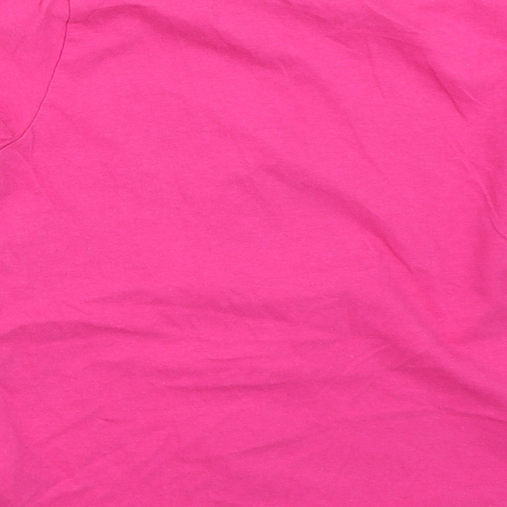 Pep&Co Girls Pink Basic T-Shirt Size 9-10 Years - Unicorn shake