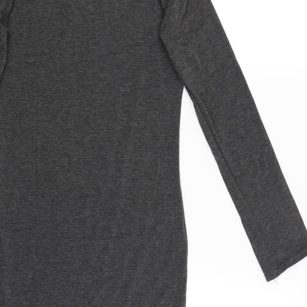 Fashion Brickstar Womens Grey Pullover Jumper Size M