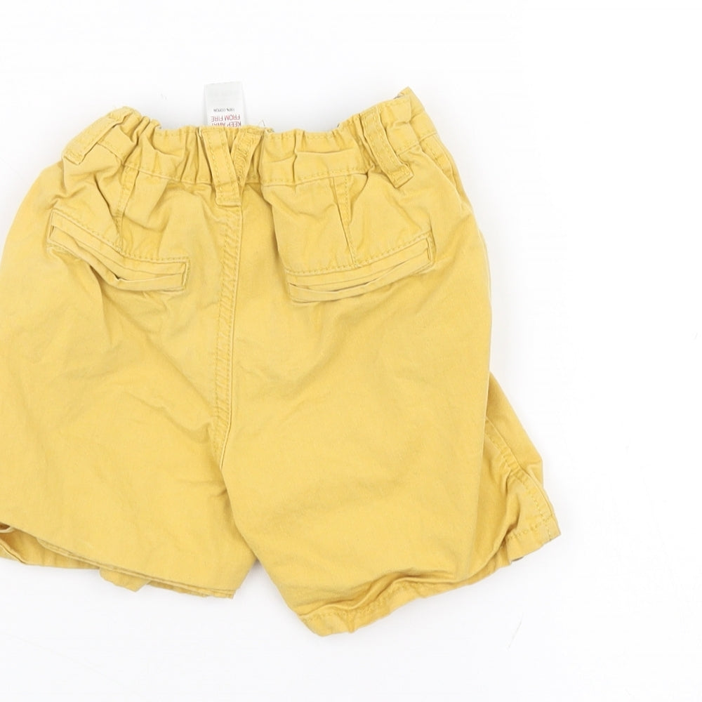 TU Baby Yellow Cropped Trousers Size 12-18 Months