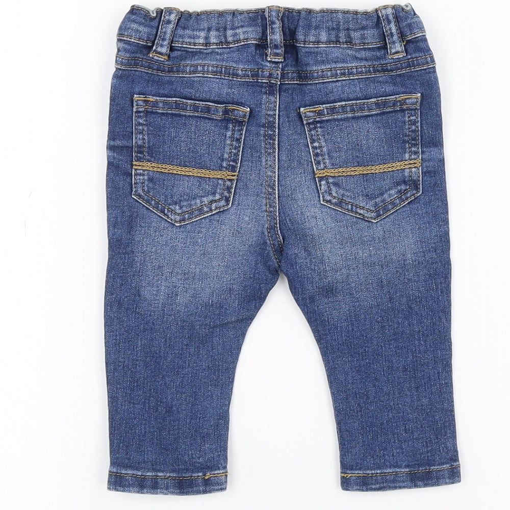 NEXT Baby Blue Snow Pants Jeans Size 3-6 Months