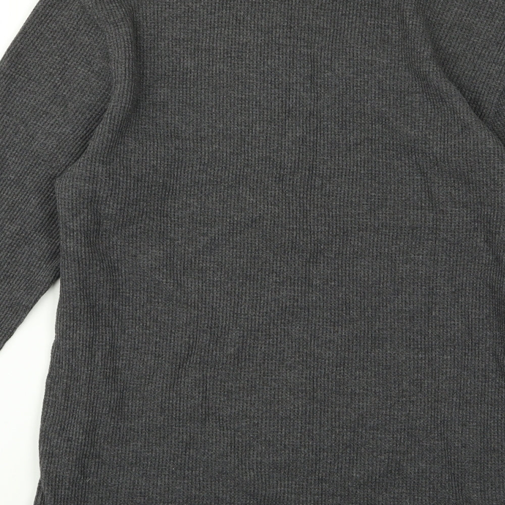 Bershka Womens Grey Pullover Jumper Size L