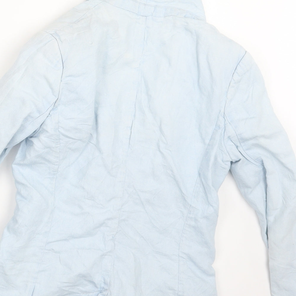 H&M Womens Blue Jacket Size 10