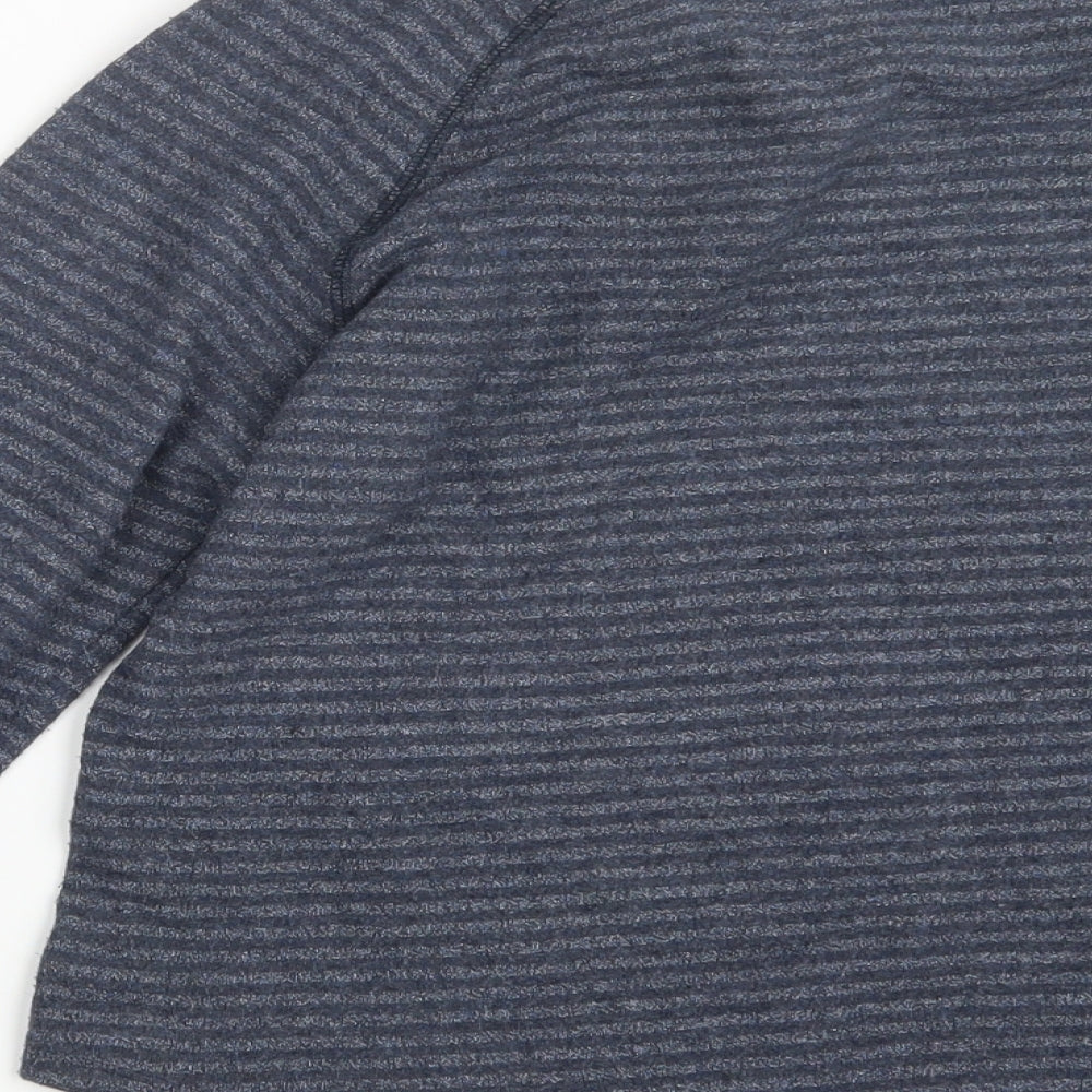 Atmosphere Womens Blue Striped Pullover Jumper Size 10