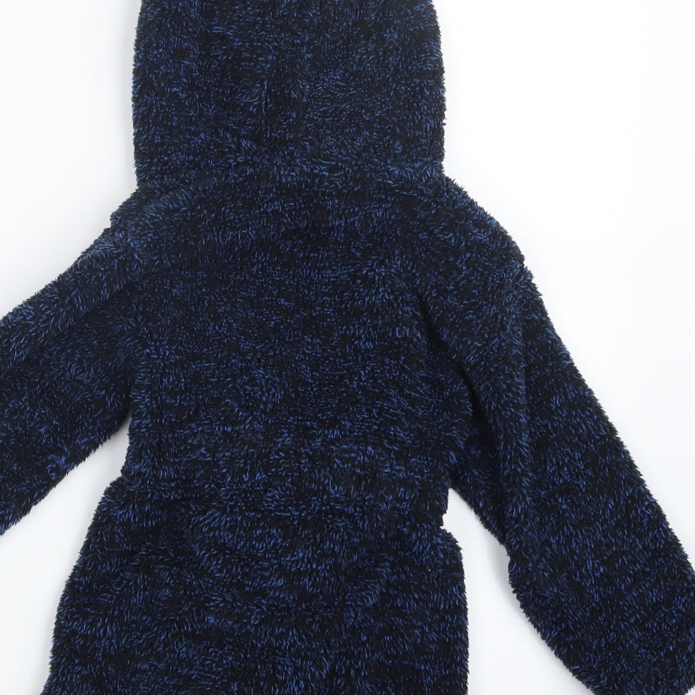 Matalan Boys Blue Geometric Robe Size 3-4 Years