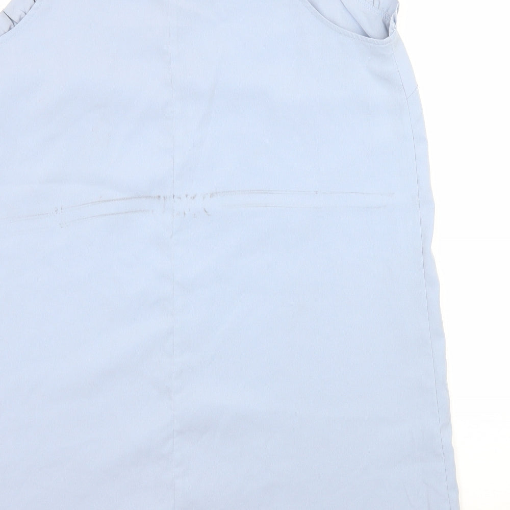 Topshop Womens Blue Slip Dress Size 12