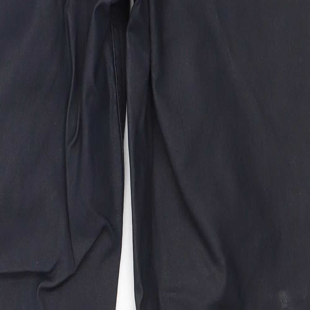 Marks and Spencer Womens Blue Trousers Size 10 L27 in