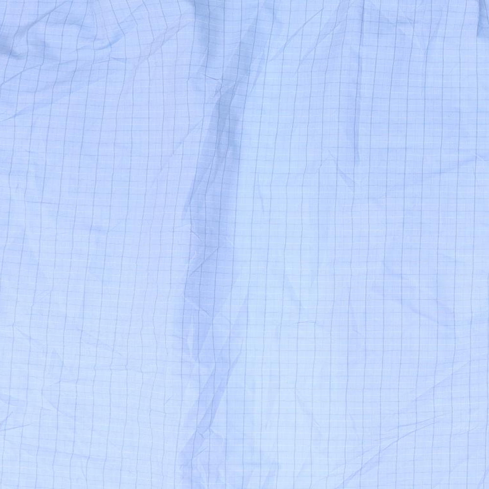 NEXT Mens Blue Check Button-Up One Size