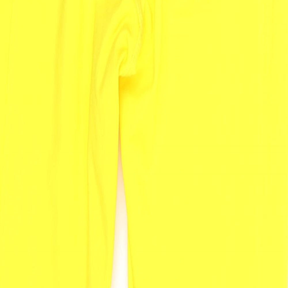 ASOS Womens Yellow Jegging Leggings Size 8 L24 in - Waist 22in