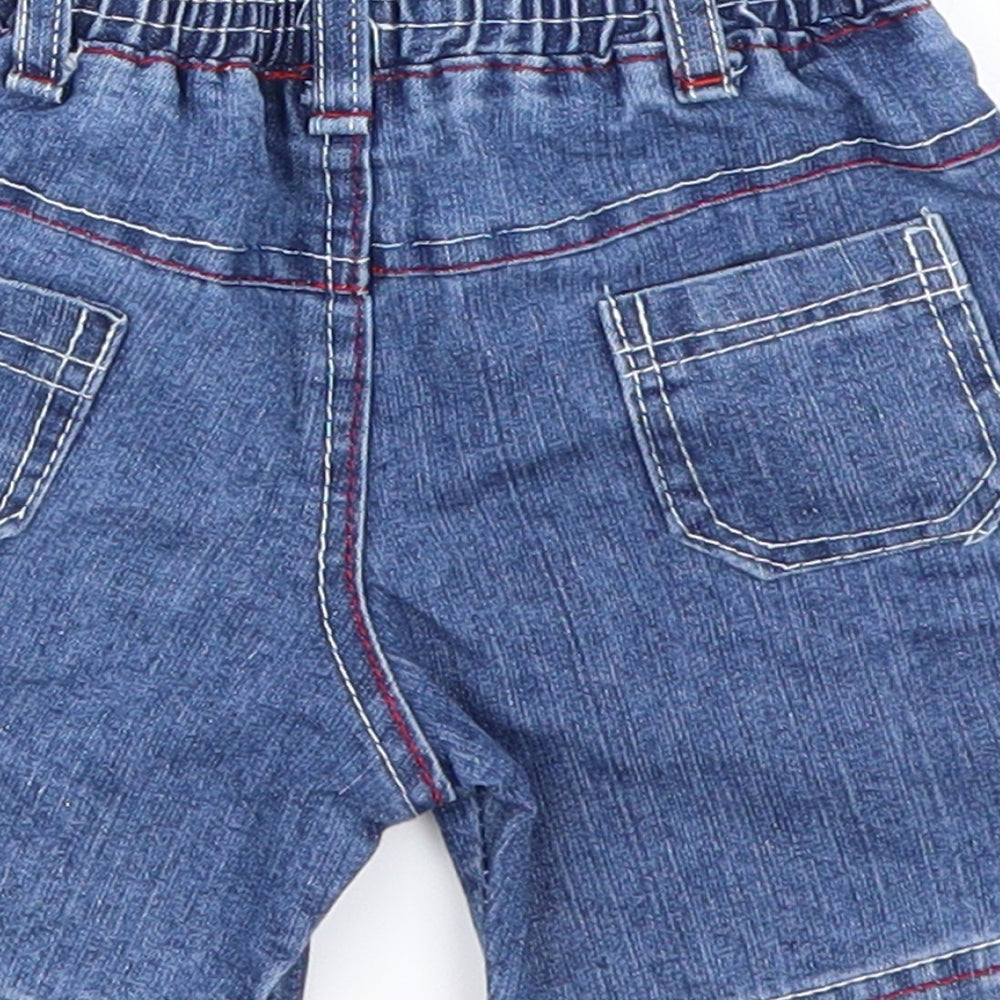 Cantarana Baby Blue Denim Cropped Jeans Size 18 Months