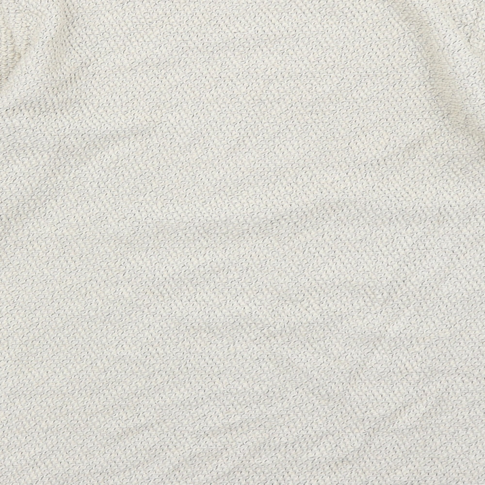 H&M Womens White Pullover Jumper Size XS