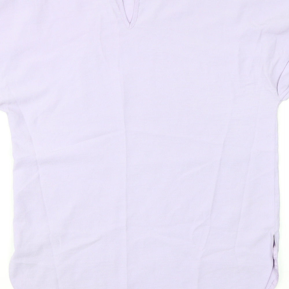 New Look Womens Purple Basic Blouse Size 6