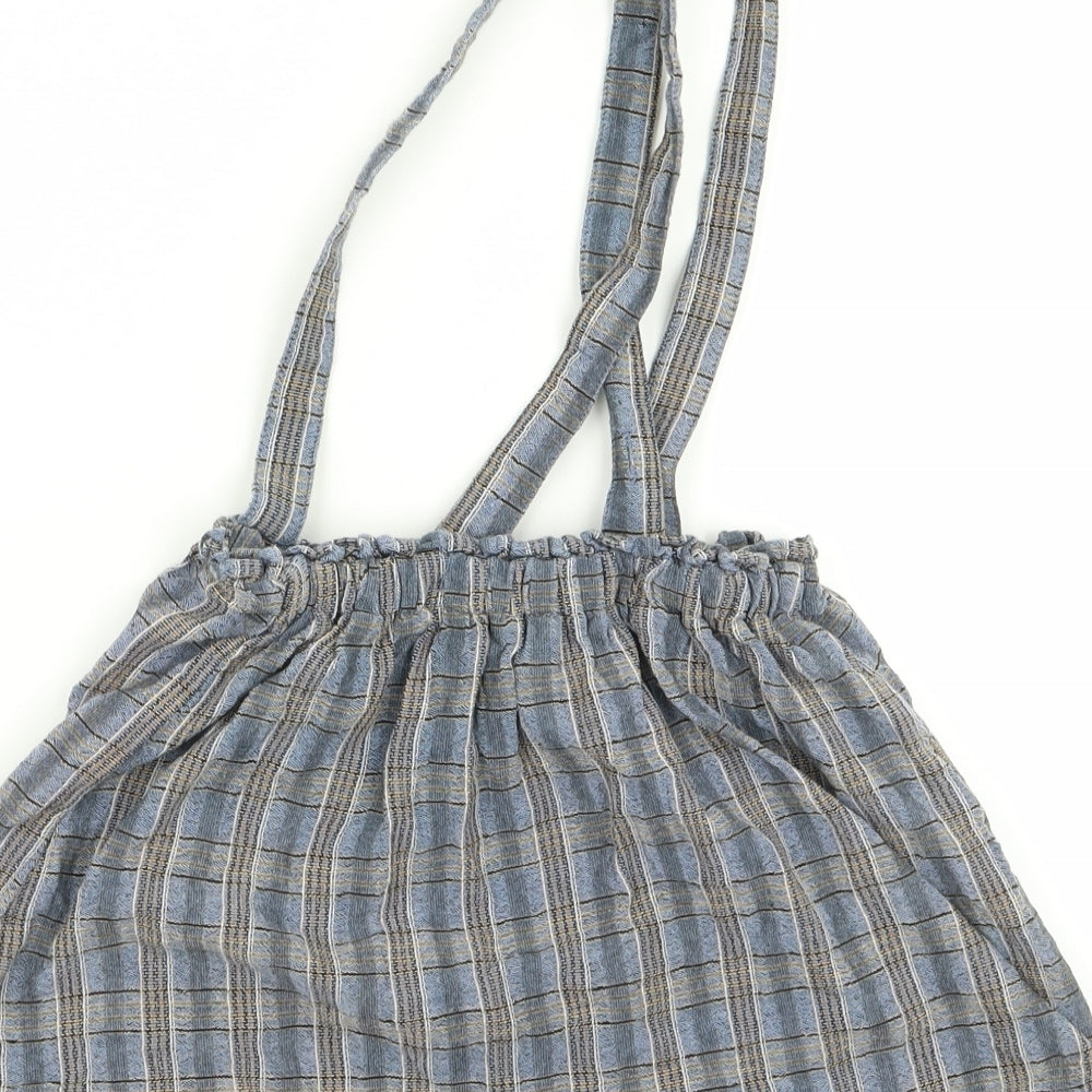 NEXT Girls Multicoloured Check Fit & Flare Size 4-5 Years
