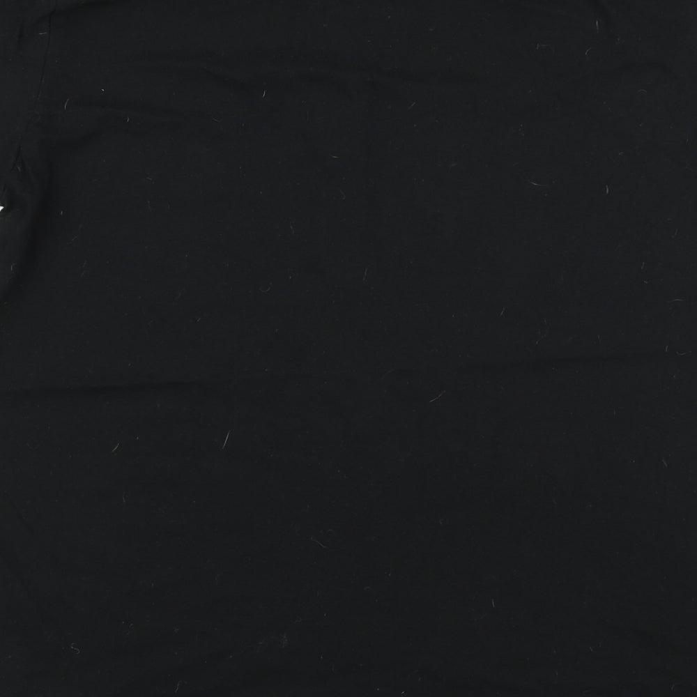 Gildan Womens Black Basic T-Shirt Size M