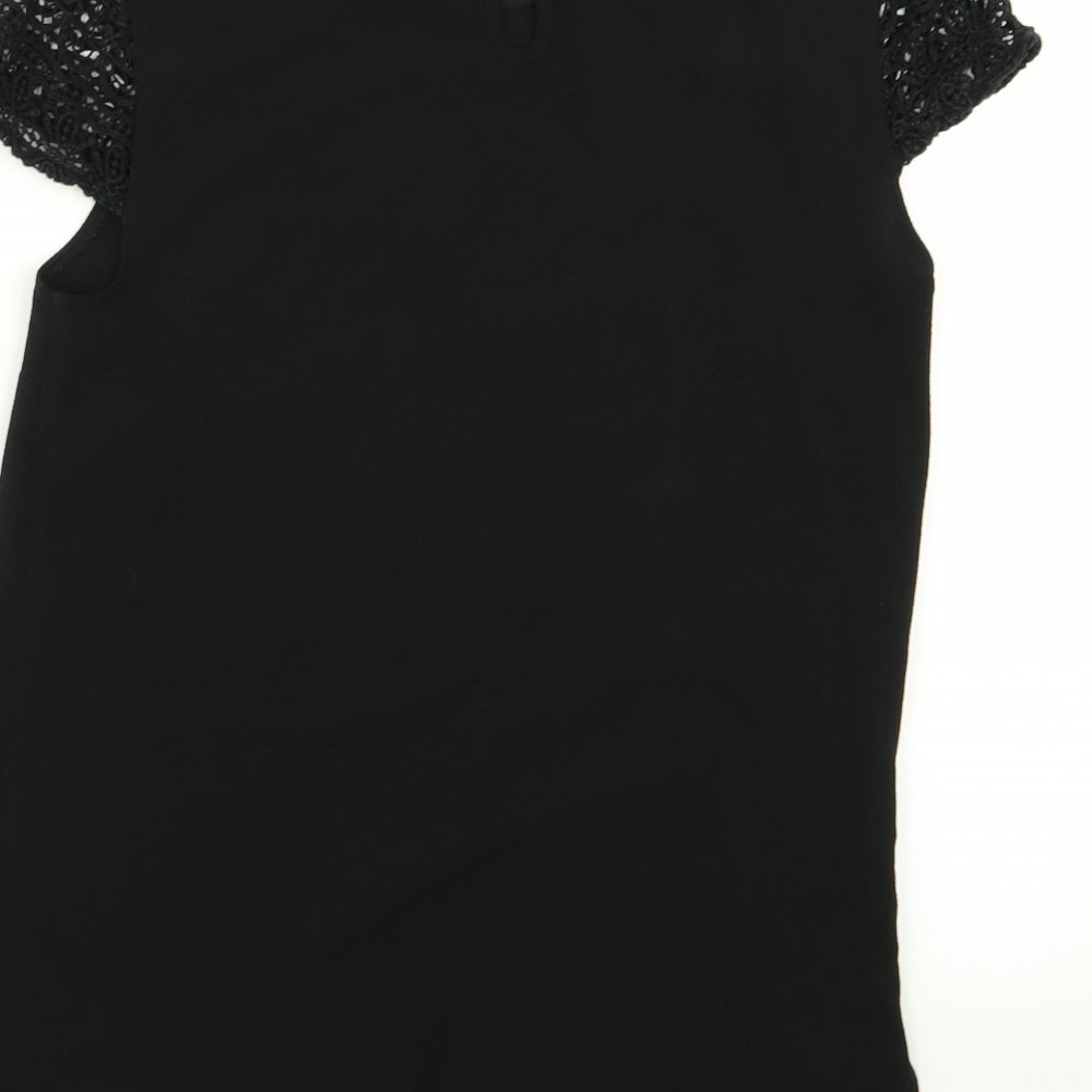 Primark Womens Black Basic Blouse Size 6
