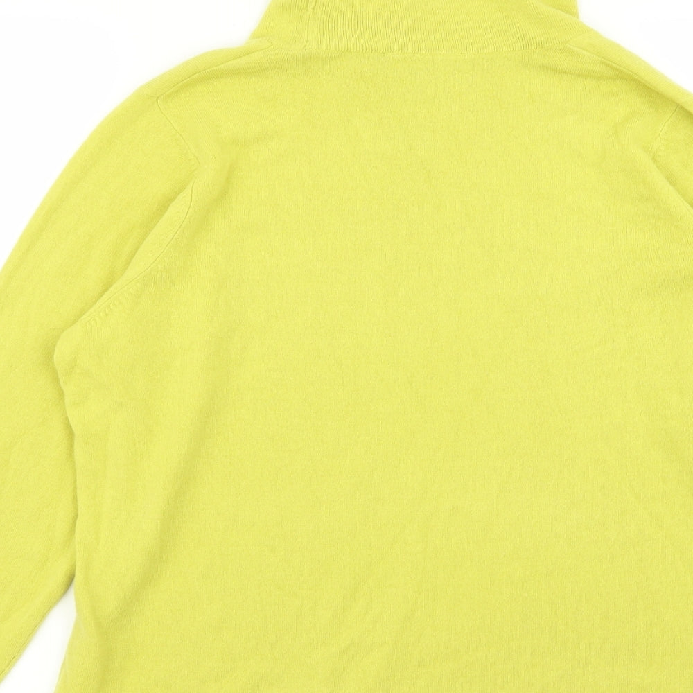 Bonmarché Womens Yellow Pullover Jumper Size 16