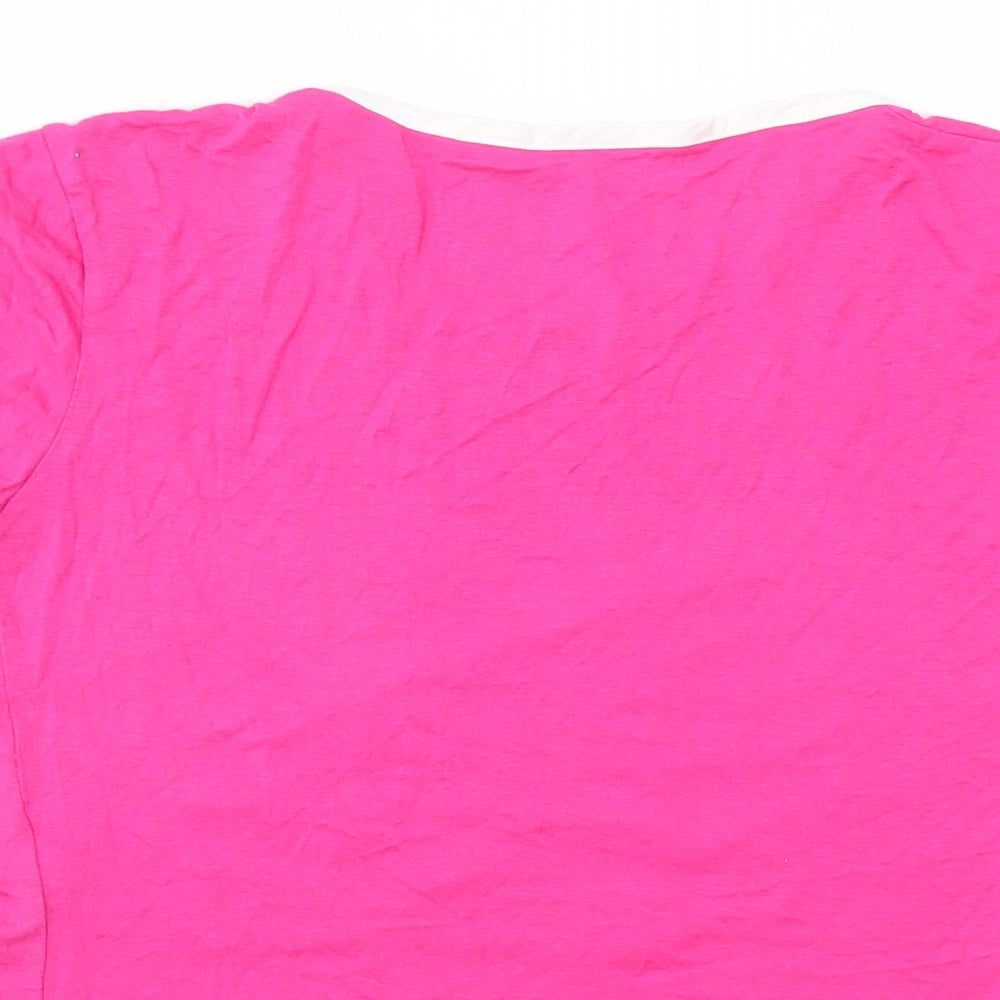Queen Girls Pink Basic T-Shirt Size M
