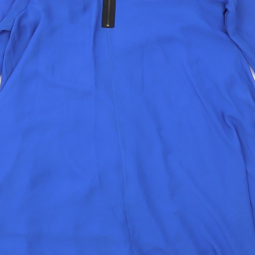 Love Label Womens Blue Fit & Flare Size 10