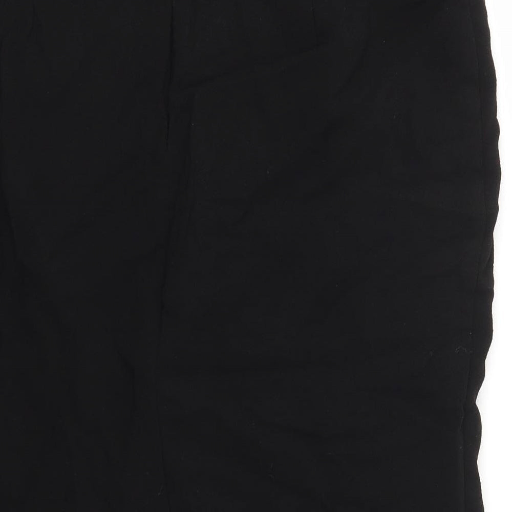 SF Womens Black A-Line Skirt Size 14
