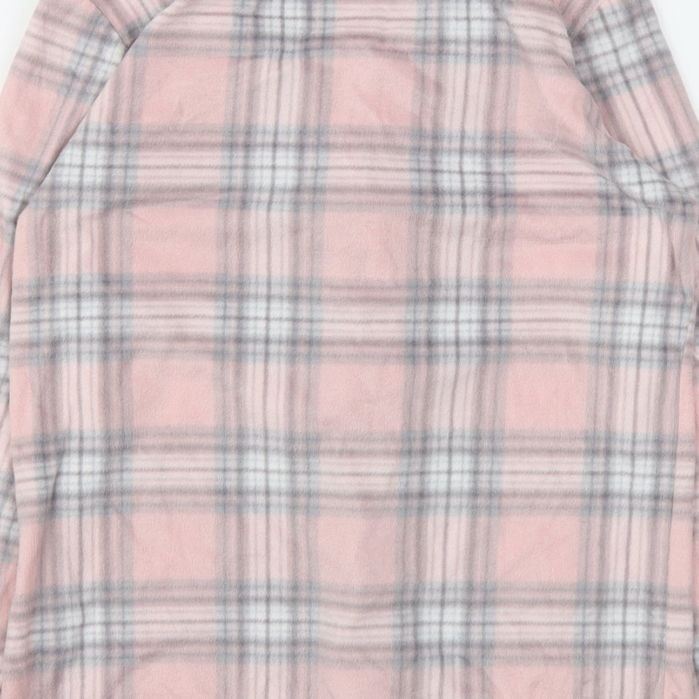 Preworn Womens Pink Check Top Pyjama Top Size 8