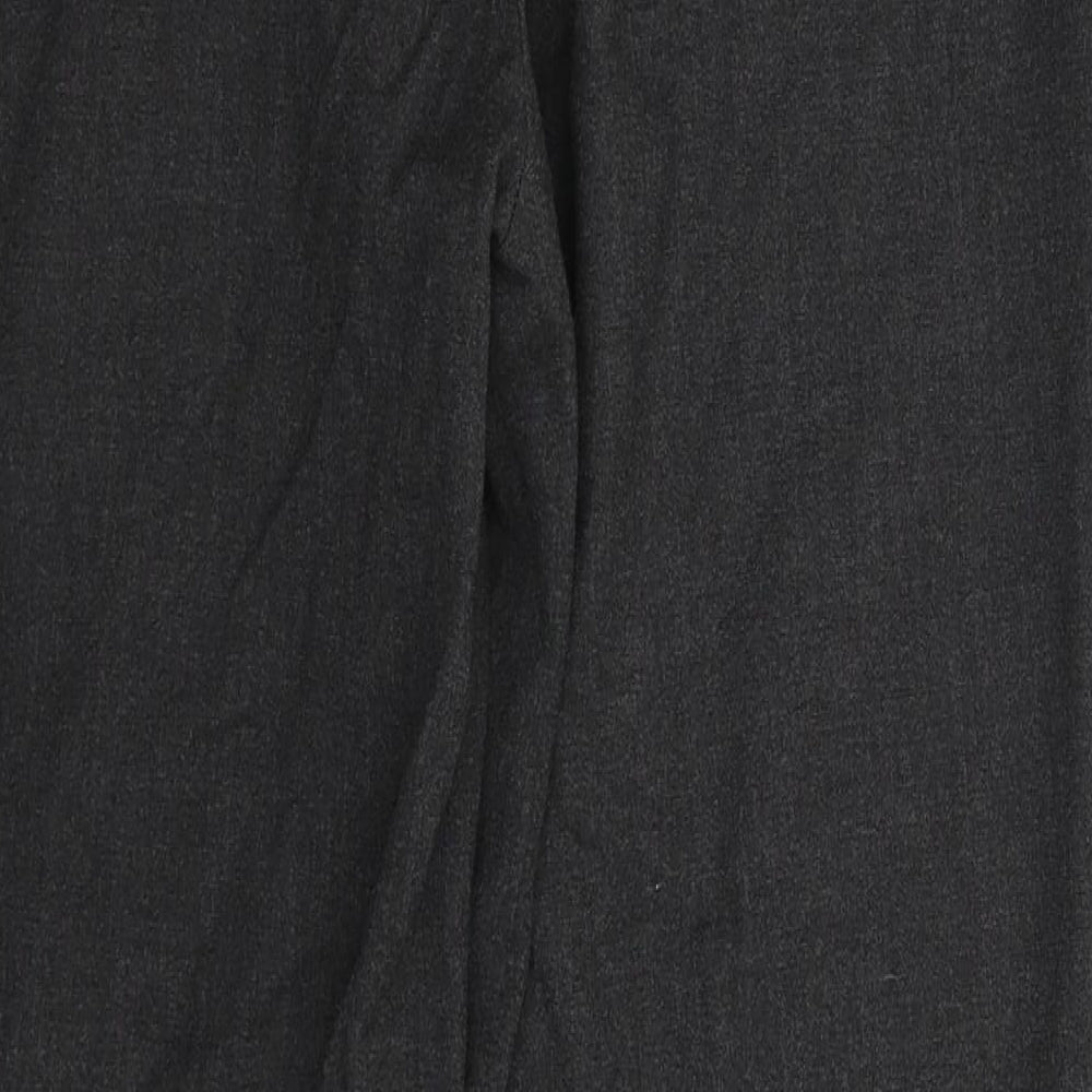 Marks and Spencer Womens Grey Dress Pants Trousers Size 16 L31 in